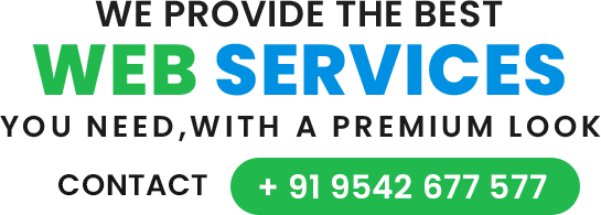 Do you want any works on web services? Contact +91 9542 677 577.